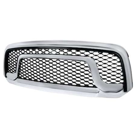 Spec-D Tuning 13-17 Dodge Ram Grille- Gloss Black HG-RAM1315CB-GL